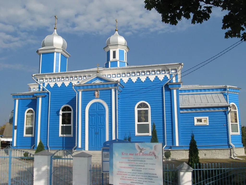 Жабінка. Пакроўская царква