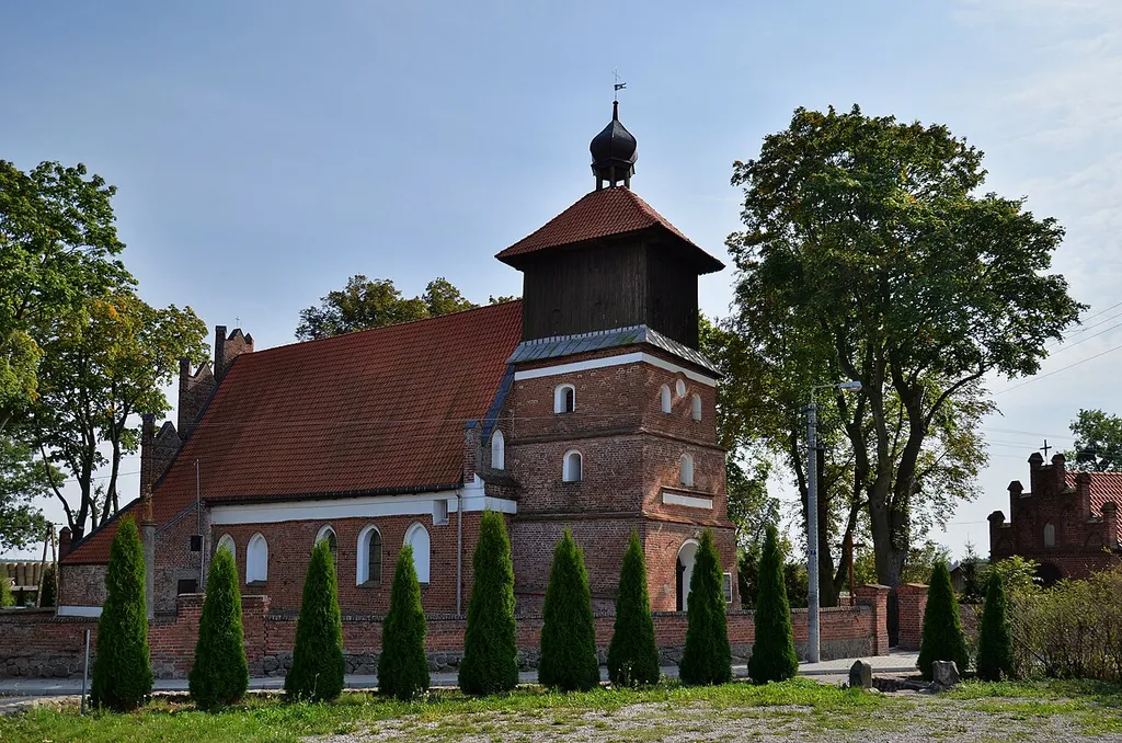 Wielkie Radowiska, kościół par. pw. św. Jakuba, XIV, 1580, kon. XVIII