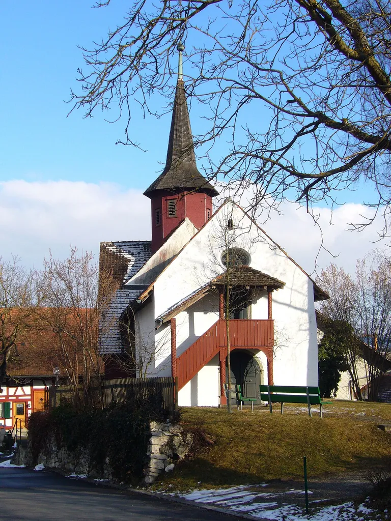Kirche, Waltalingen, Kanton Zürich, Schweiz