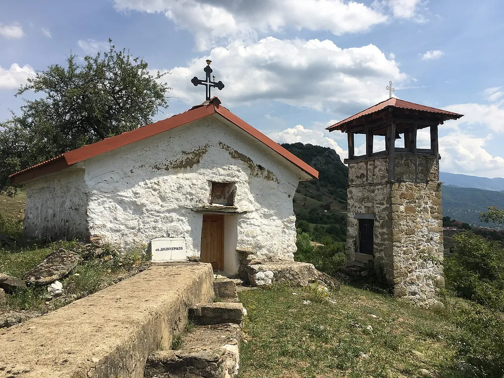 St. Demetrius Church in the village of Gruništa