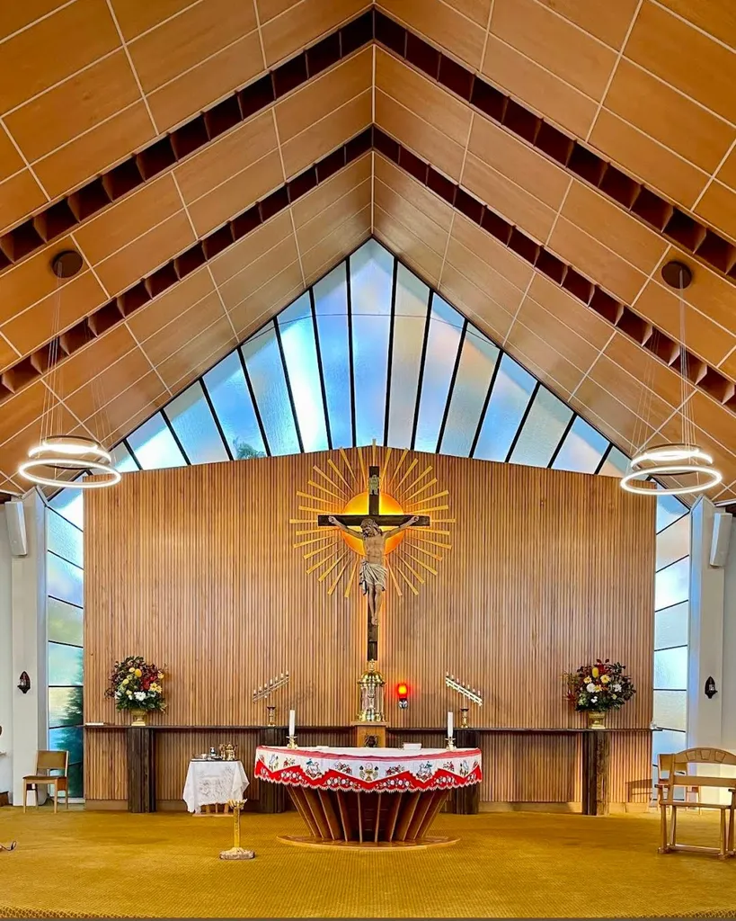 The altar.