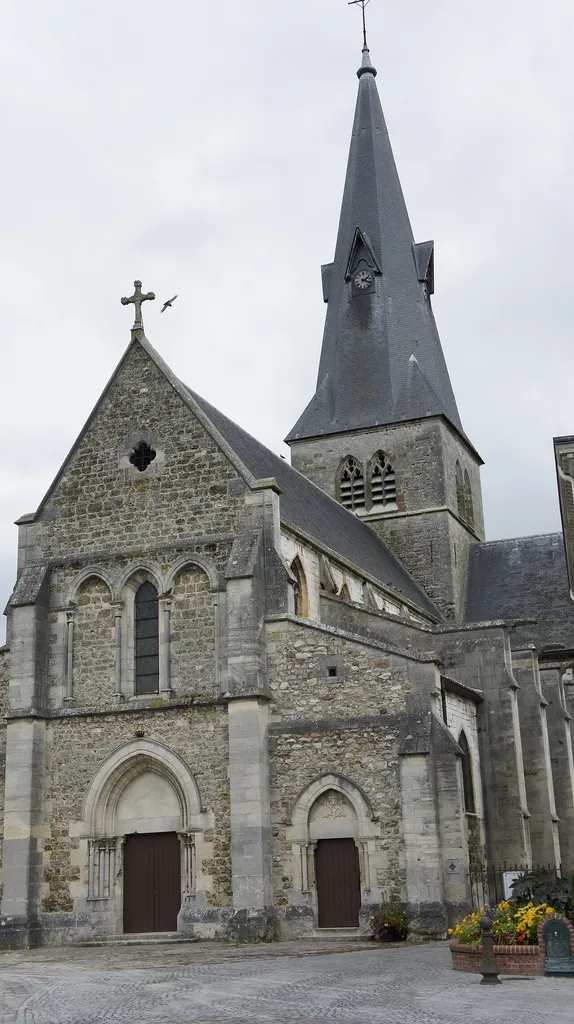 vue de l'Église Saint-Martin de Suippes.