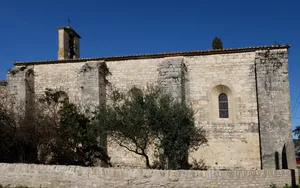 Saint Baudilus' church in Villevieille