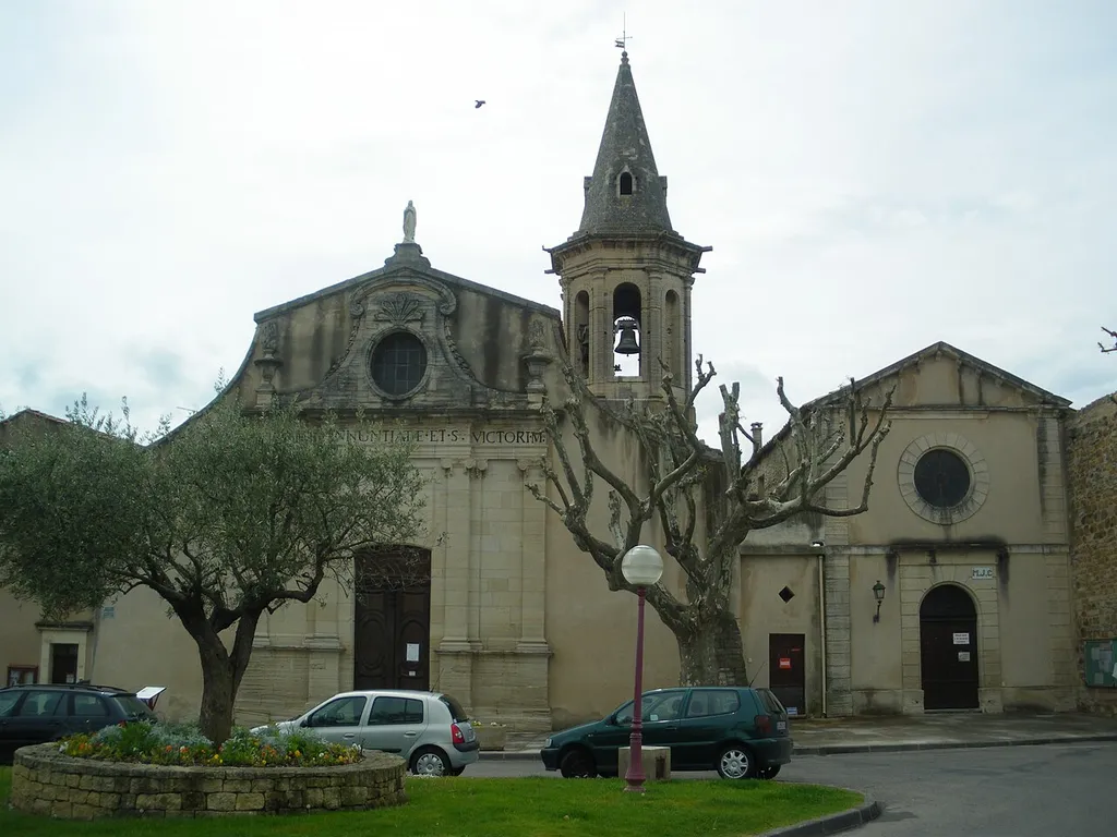 Aubignan church, Vaucluse, France