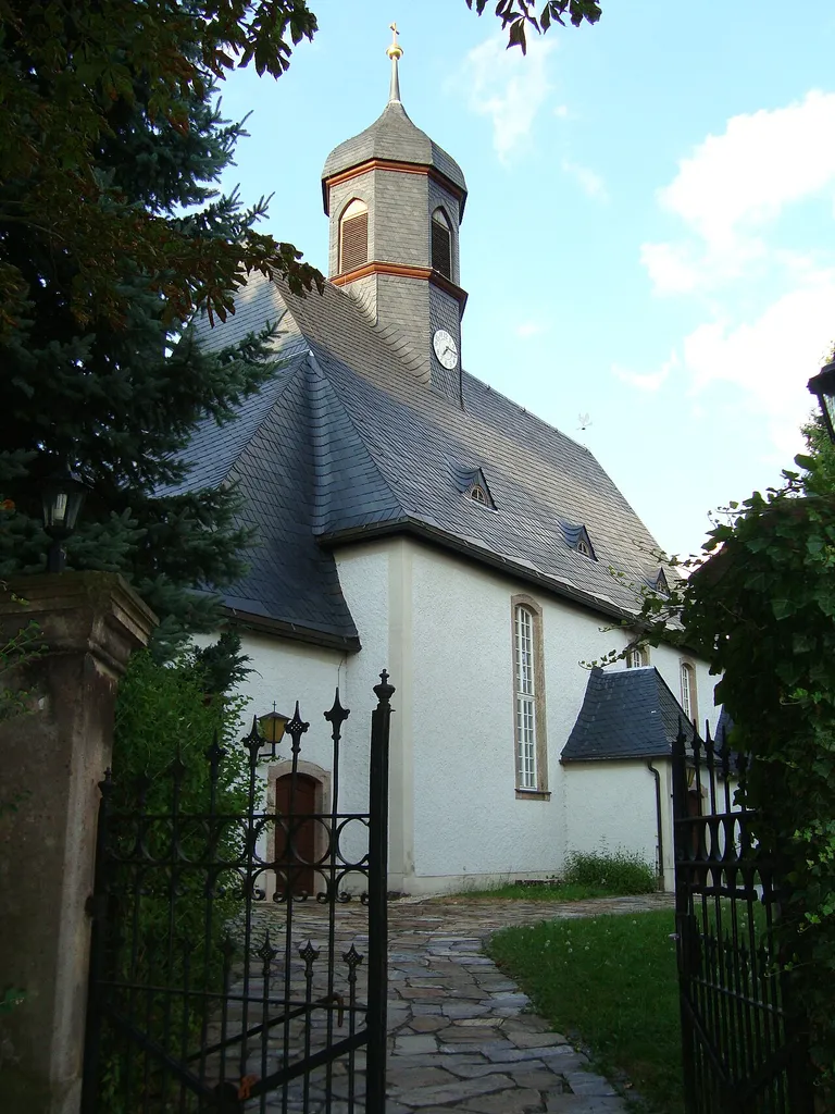 Kirche in Leukersdorf im Erzgebirge