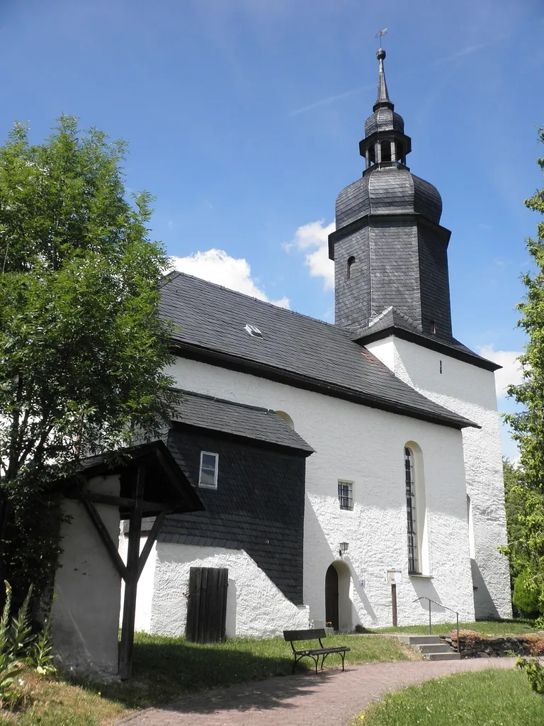 Church in Altenbeuthen in Thuringia