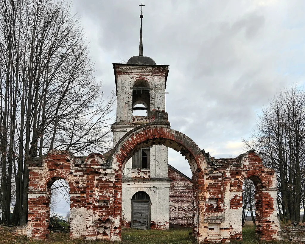 Церковь Сергия Радонежского: Пировы-Городищи, Вязниковский район, Владимирская область