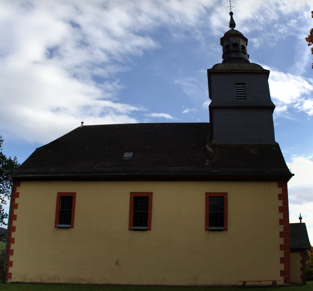 Protestant church in Burg-Gemünden / Gemünden (Felda) / Hesse / Germany
