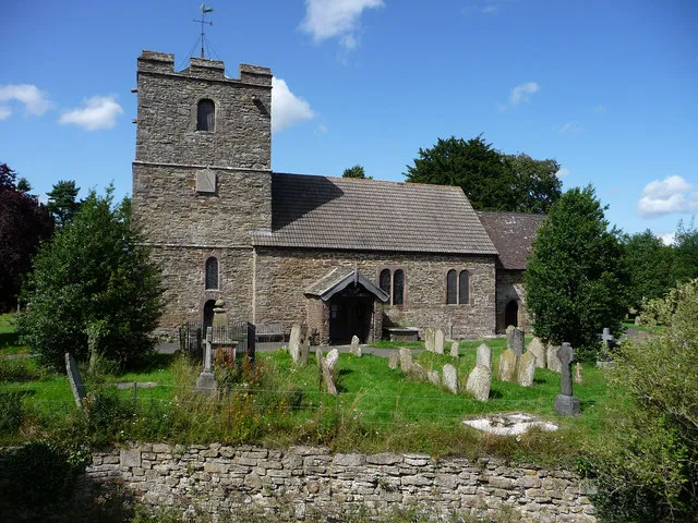 St John the Baptist, Stokesay, near to Craven Arms, Shropshire, Great Britain.