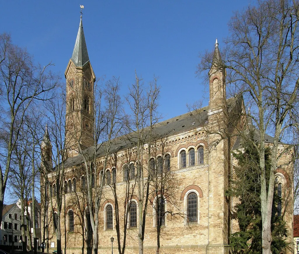 Kirche in Melle-Buer aus Süd-West-Ansicht