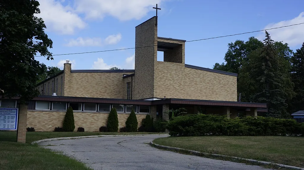 Queen Of Peace Roman Catholic Church in Sarnia, Ontario.