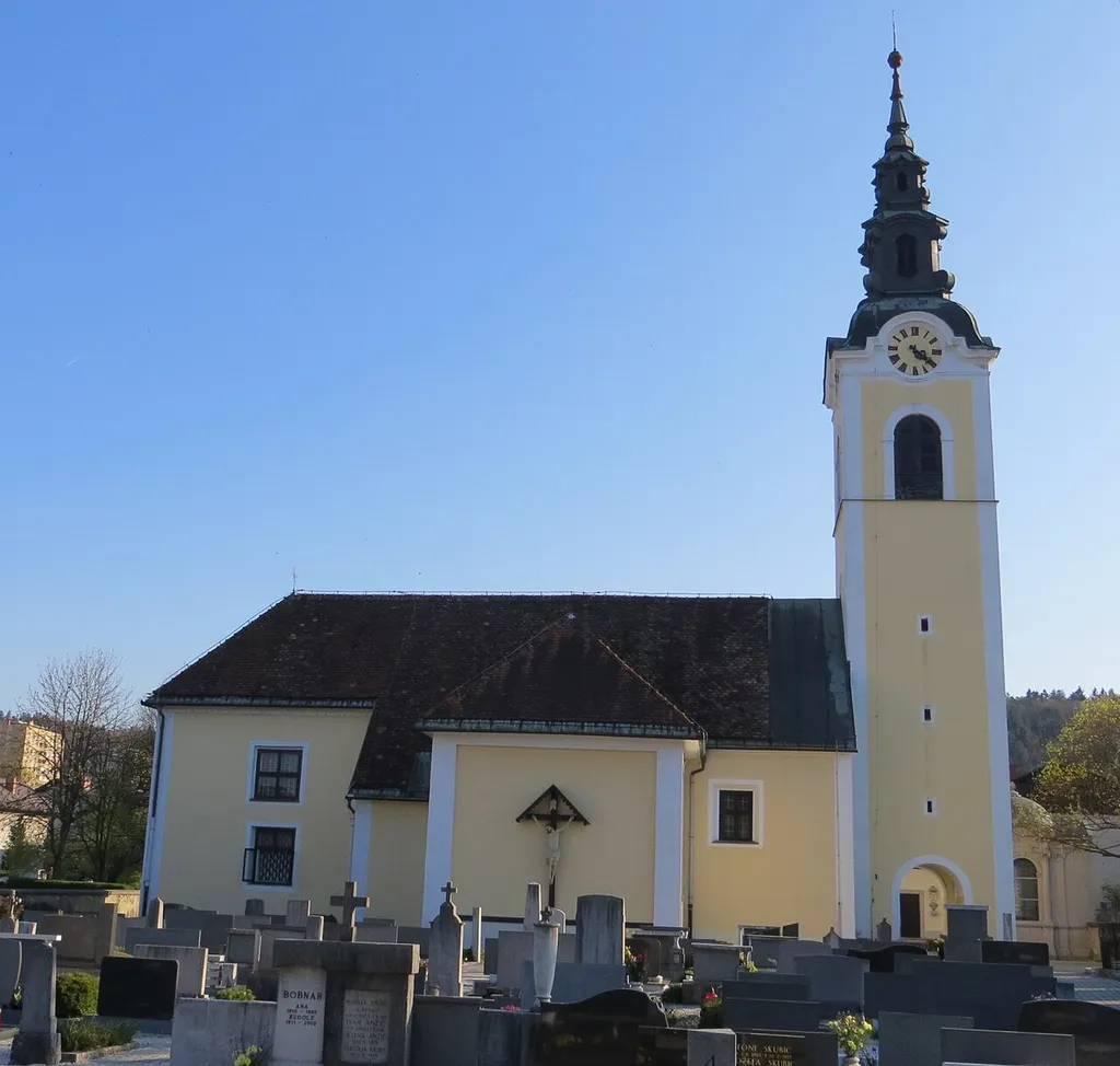 Saint Stephen's Church in Štepanja Vas, Ljubljana, Slovenia