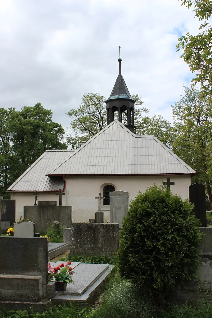 Kostelík Povýšení sv. Kříže v Lobči, okres Mělník. .mw-parser-output .fmbox{clear:both;margin:0.2em 0;width:100%;border:1px solid #a2a9b1;background-color:var(--background-color-interactive-subtle,#f8f9fa);box-sizing:border-box;color:var(--color-base,#202122)}.mw-parser-output .fmbox-warning{border:1px solid #bb7070;background-color:#ffdbdb}.mw-parser-output .fmbox-editnotice{background-color:transparent}.mw-parser-output .fmbox .mbox-text{border:none;padding:0.25em 0.9em;width:100%}.mw-parser-output .fmbox .mbox-image{border:none;padding:2px 0 2px 0.9em;text-align:center}.mw-parser-output .fmbox .mbox-imageright{border:none;padding:2px 0.9em 2px 0;text-align:center}.mw-parser-output .fmbox .mbox-invalid-type{text-align:center}@media screen{html.skin-theme-clientpref-night .mw-parser-output .fmbox-warning{background-color:#300}}@media screen and (prefers-color-scheme:dark){html.skin-theme-clientpref-os .mw-parser-output .fmbox-warning{background-color:#300}}This file was created as a part of the photographic program of Wikimedia Czech Republic. Project: Fotíme Česko The program supports Wikimedia Commons photographers in the Czech Republic.