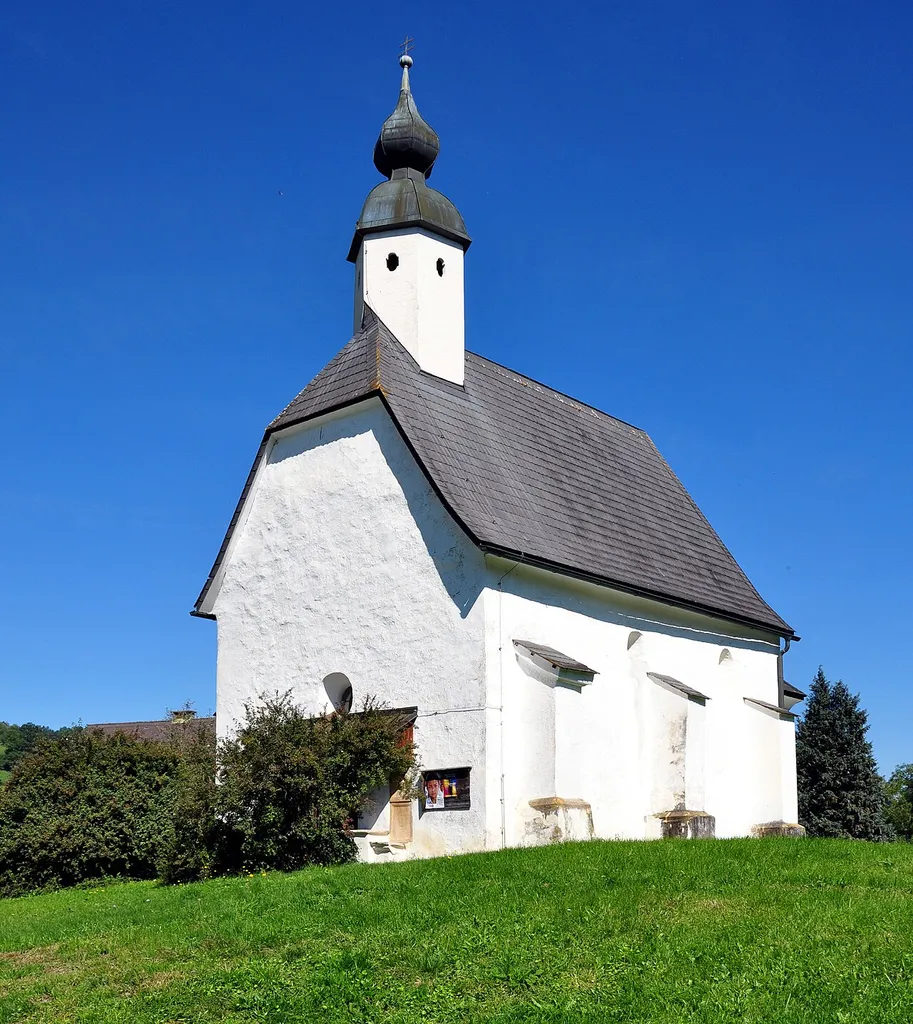 Subsidiary church Saints Jakobus and Anna in Moederndorf, market town Maria Saal, district Klagenfurt Land, Carinthia, Austria, EU