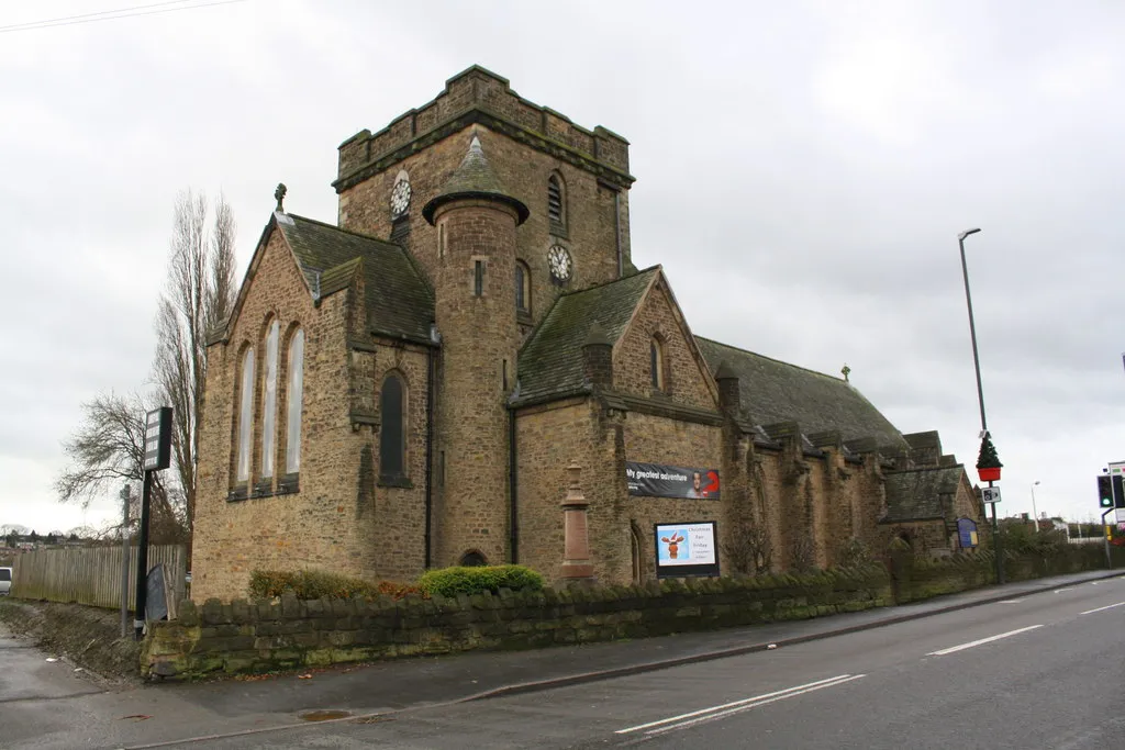 Photograph of St Andrew's Church, Langley Mill, Derbyshire, England