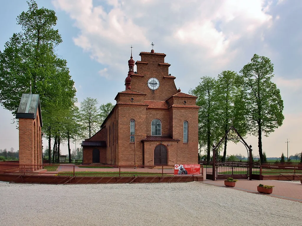Zalipie - parish church of St. Joseph, spouse of the Blessed Virgin Mary