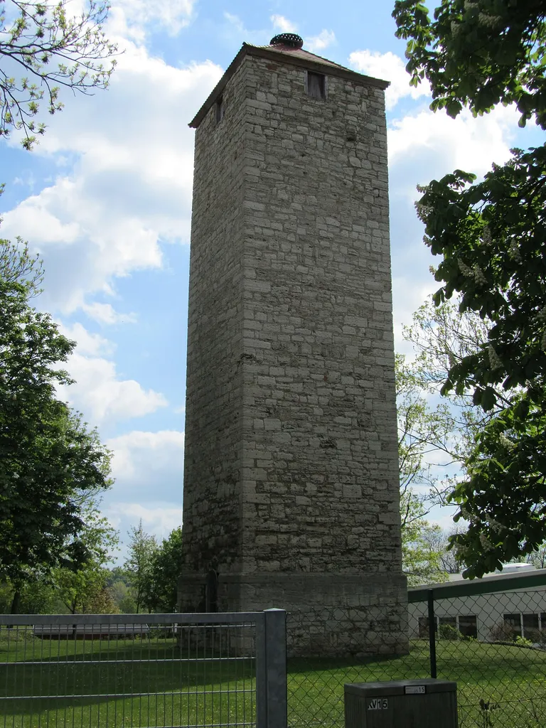 Der Nikolausturm in Thamsbrück (Thüringen).