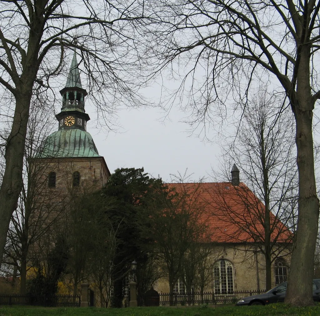 lutheran saint christopherus church in Friedrichstadt Author: Dirk Ingo Franke