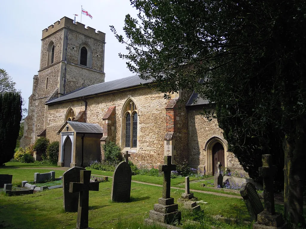 The exterior of Church of St Nicholas in Norton. Listed Grade II. Listing no 1174104