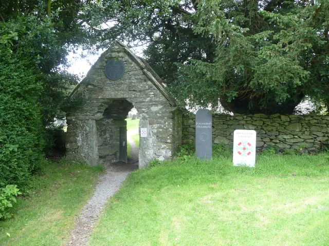 Gate into the churchyard at Pennant Melangell