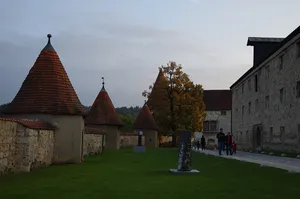 Burgbefestigung , mittelalterlich