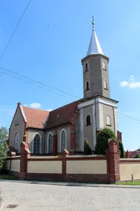 Saint Martin church in Lubcz