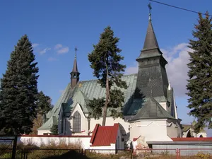 Virgin Mary Queen of Poland church in Krosno