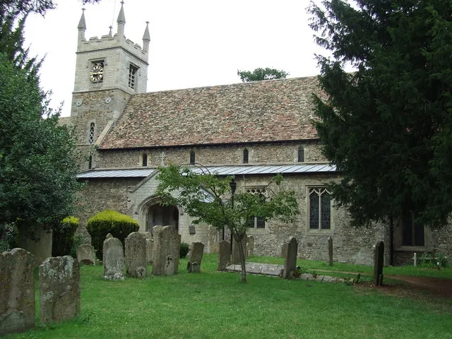 St Leonard Little Downham. The church of St Leonard Little Downham, Cambridgeshire. For more info see https://www.druidic.org/camchurch/churches/ltdownham.htm for more views see 1416112 and 1422374