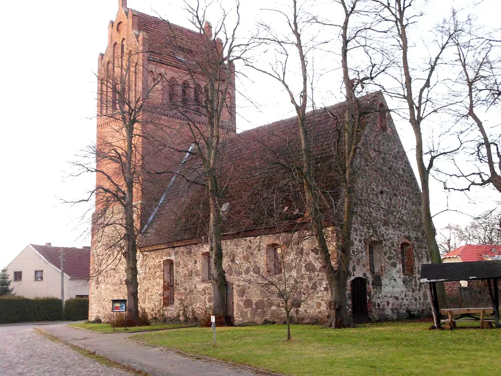 denkmalgeschützte Dorfkirche in Demerthin, Gemeinde Gumtow