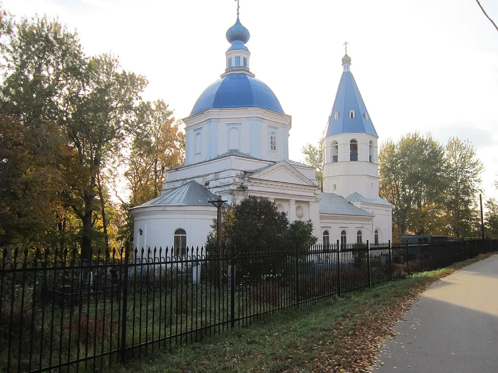 Церковь Казанской иконы Божией Матери в Ближнем Константиново (Нижегородская область, Нижний Новгород, улица Борисова, 17 (д. Ближнеконстантиново))