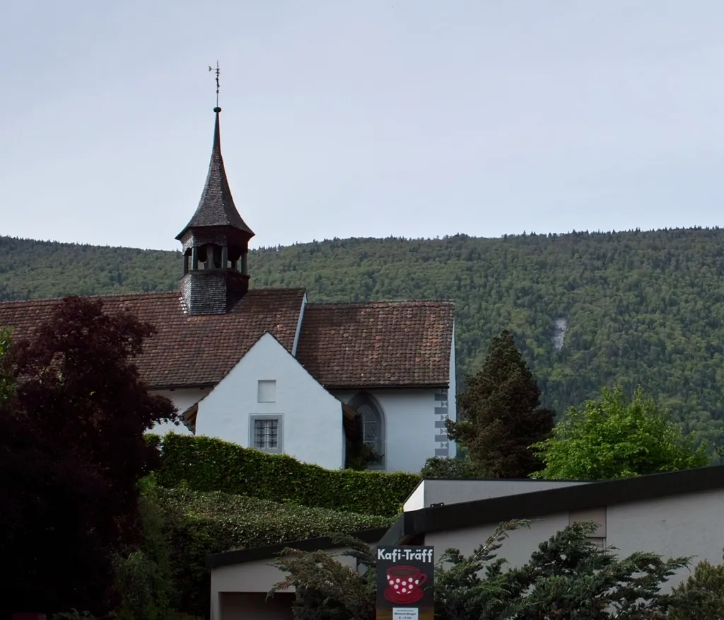 St. Germans Chapel (Alte Kirche St. Germann / German) in Lommiswil, canton of Solothurn, Switzerland.