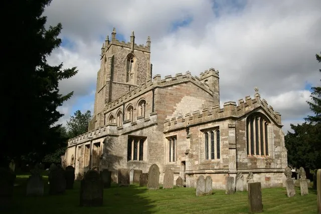 St Peter's parish church, Gamston, Nottinghamshire, seen from the southeast