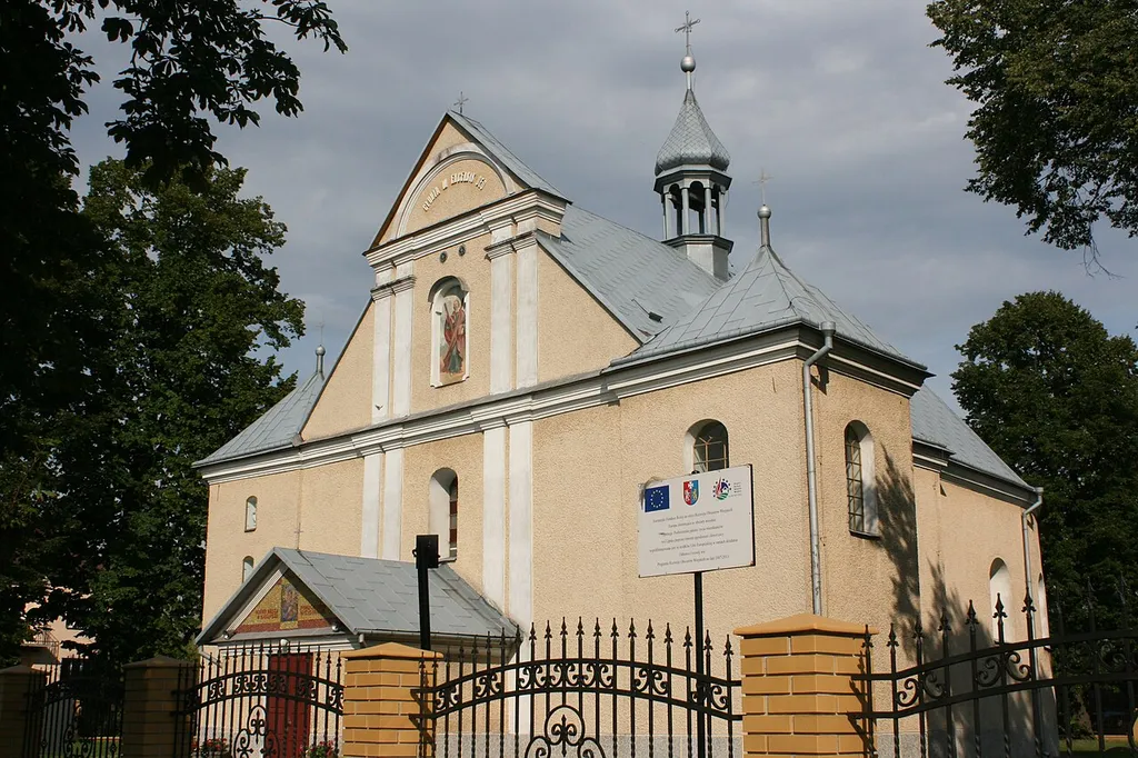 Roman Catholic church of Saint Andrew the Apostle in Lipsko, Poland