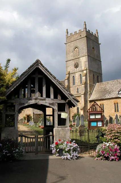 Lych gate and Beckford Church