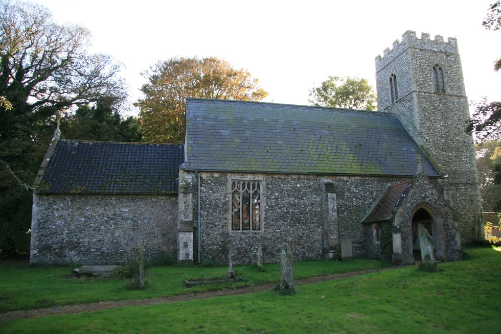 Tower dates to the 14th Century.
