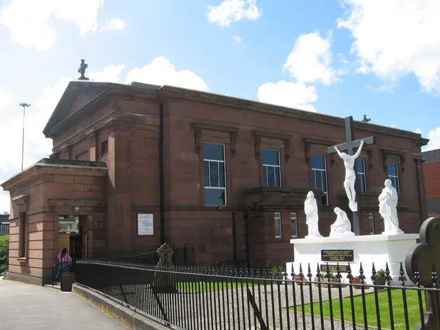 St. Werburgh's RC Church, Birkenhead This is a photo of listed building number 1218019. .mw-parser-output .messagebox{margin:4px 0;width:auto;border-collapse:collapse;border:2px solid var(--border-color-progressive,#6485d1);background-color:var(--background-color-neutral-subtle,#fbfcff);color:var(--color-base,#202122);box-sizing:border-box;border-inline-start-width:8px}.mw-parser-output .messagebox.mbox-small{font-size:88%;line-height:1.25em}.mw-parser-output .mbox-warning,.mw-parser-output .mbox-speedy{border:2px solid var(--border-color-error,#b22222);background:var(--background-color-error-subtle,#ffdbdb);border-inline-start-width:8px}.mw-parser-output .mbox-serious,.mw-parser-output .mbox-delete,.mw-parser-output .mbox-stop{border:2px solid var(--border-color-error,#b22222);border-inline-start-width:8px}.mw-parser-output .mbox-issue,.mw-parser-output .mbox-content{border:2px solid #f28500;background:var(--background-color-warning-subtle,#ffe);border-inline-start-width:8px}.mw-parser-output .mbox-query,.mw-parser-output .mbox-style{border:2px solid #f4c430;background:var(--background-color-warning-subtle,#ffe);border-inline-start-width:8px}.mw-parser-output .mbox-shit{border:2px solid #960;border-inline-start-width:8px}.mw-parser-output .mbox-license{border:2px solid #88a;border-inline-start-width:initial}.mw-parser-output .mbox-legal{border:2px solid var(--border-color-notice,#666);background:var(--background-color-base,#fff);border-inline-start-width:8px}.mw-parser-output .mbox-honor{border:2px solid #ca3;background:var(--background-color-warning-subtle,#fcf4db);border-inline-start-width:8px}.mw-parser-output .mbox-growth{border:2px solid #8d4;background:var(--background-color-success-subtle,#d5fdf4);border-inline-start-width:8px}.mw-parser-output .mbox-move{border:2px solid #93c;border-inline-start-width:8px}.mw-parser-output .mbox-protection,.mw-parser-output .mbox-message{border:2px solid var(--border-color-base,#aaa);border-inline-start-width:8px}.mw-parser