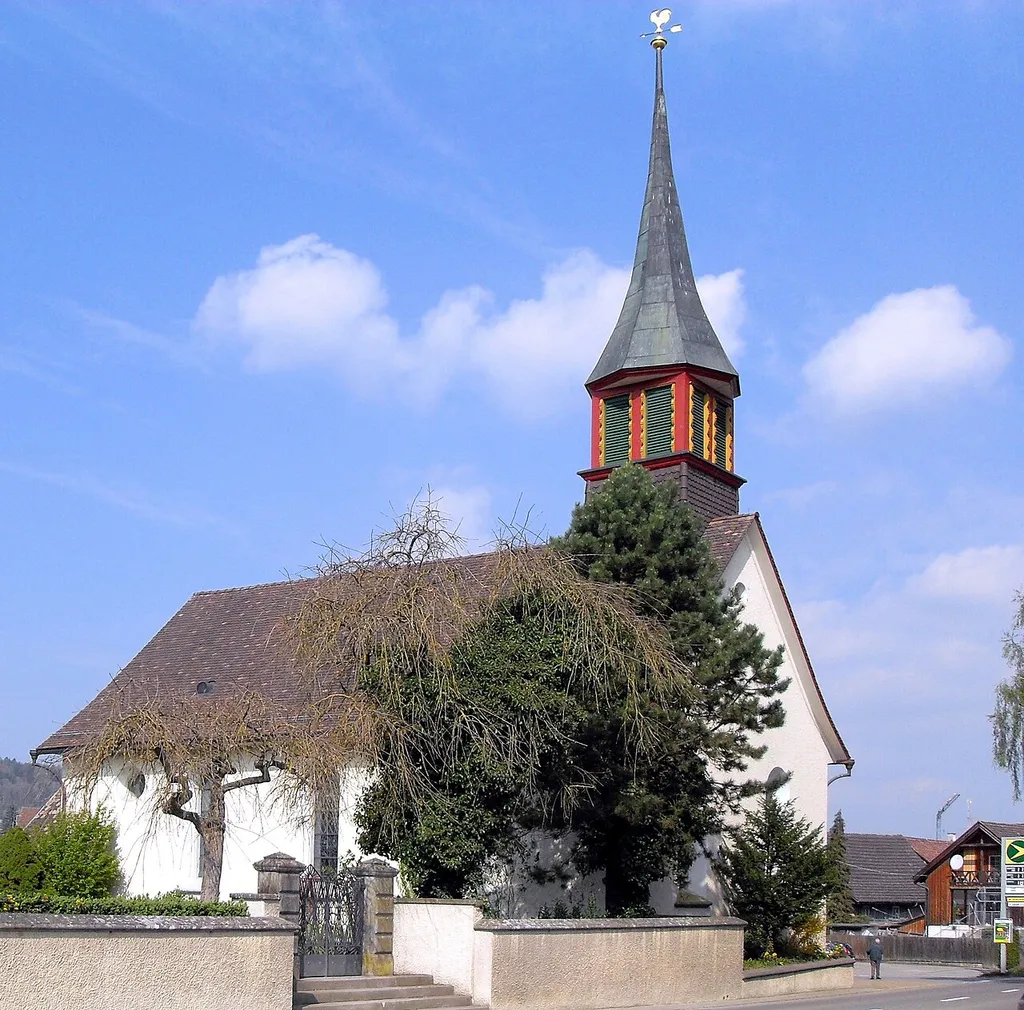 reformierte Kirche in Schlatt, Kanton Thurgau, Schweiz
