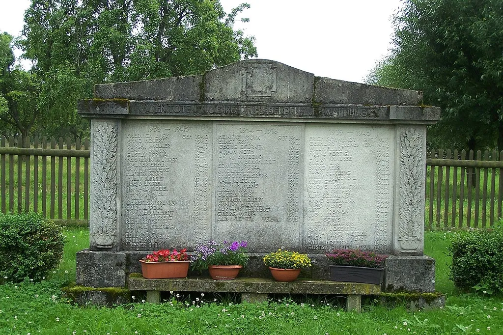 Der Friedhof in Eisenach, OT Neukirchen - Lage, Ausstattung, Gefallenendenkmal und Soldatengräber.