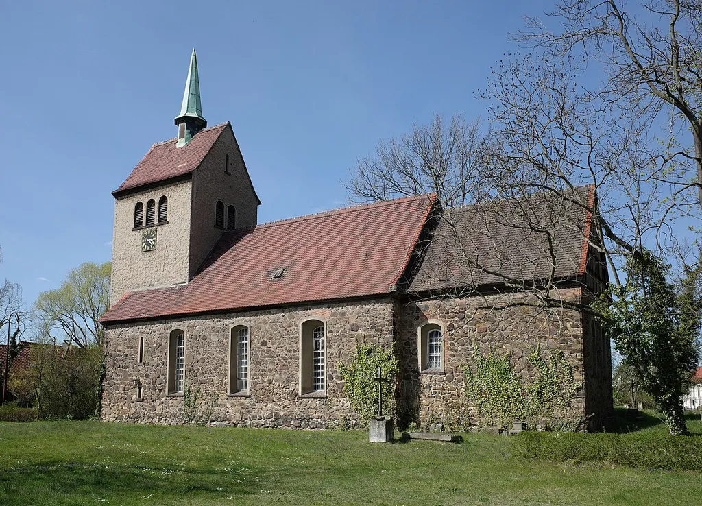 Gräfenhainichen, Ortsteil Zschornewitz, Dorfkirche.