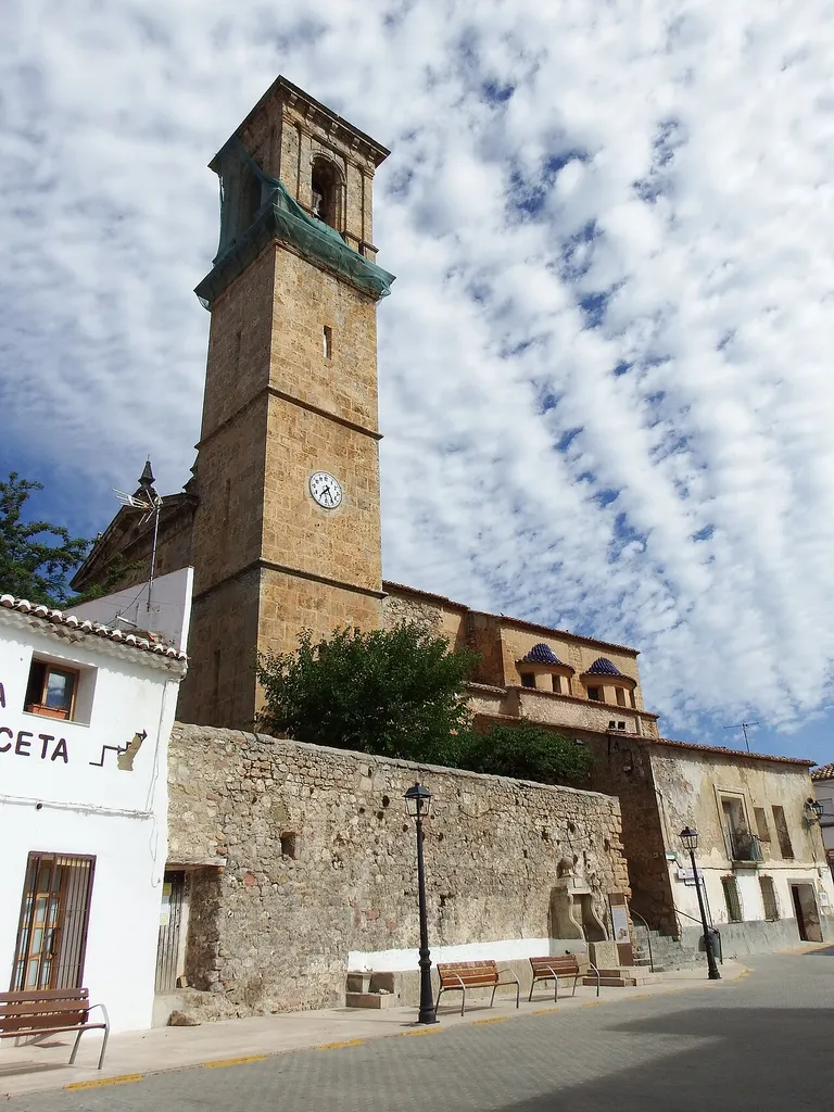 Exterior de la Iglesia de Andilla