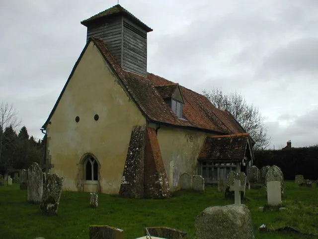 St Andrews Church Timsbury View from west from inside Church Grounds