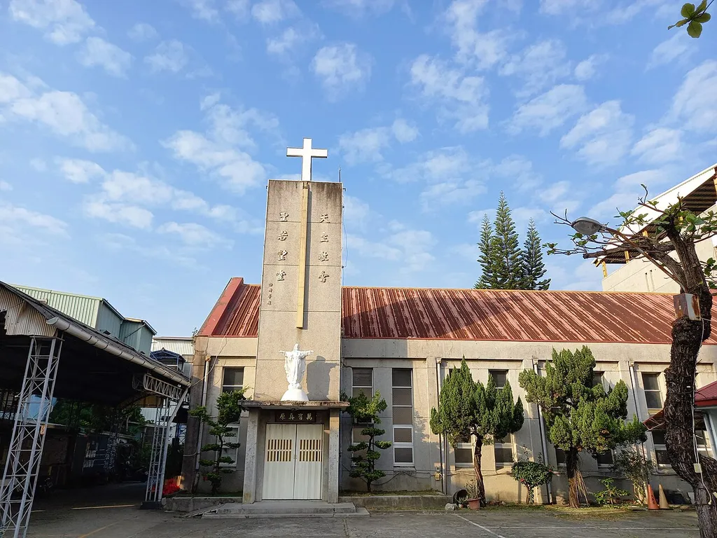 ​嘉義聖若望主教座堂日景