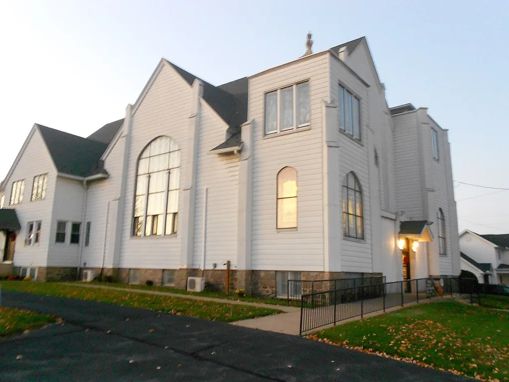 Langcliffe Presbyterian Church in Avoca, Pennsylvania