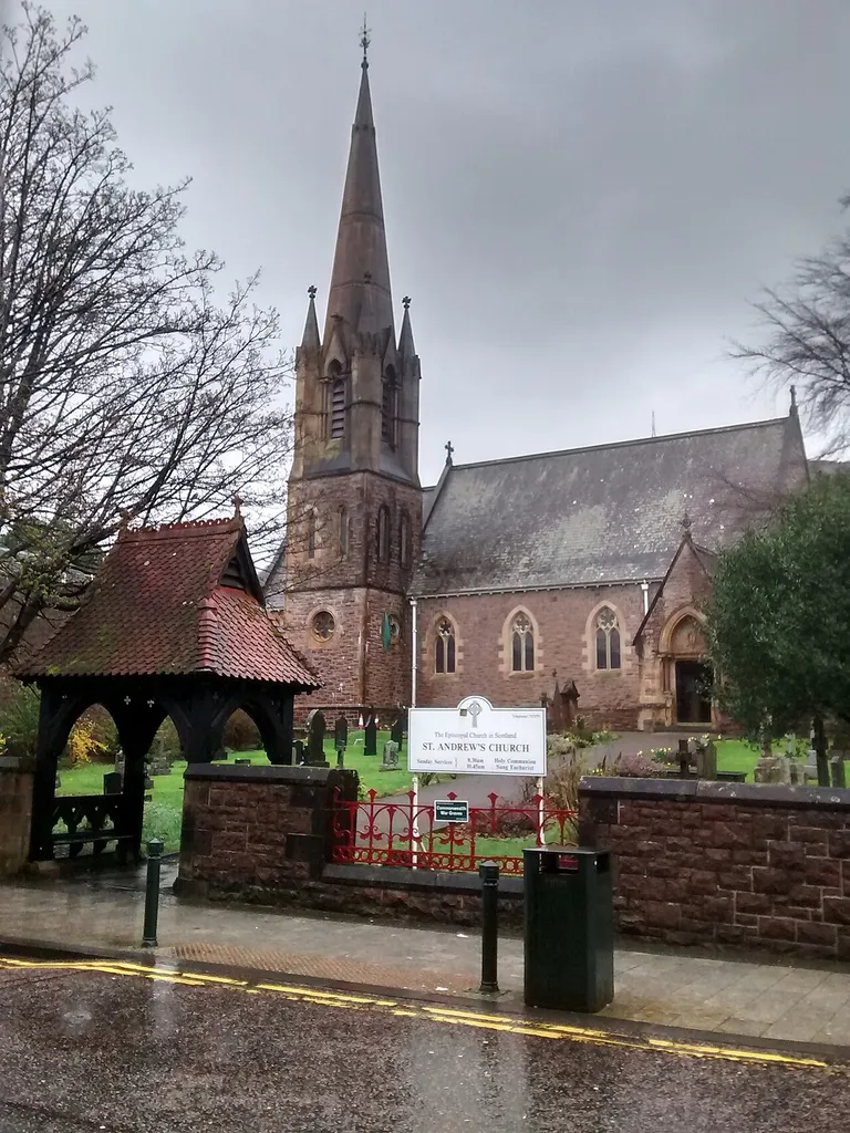 St Andrew's Episcopal Church in Fort William. Category A listed building LB31788.