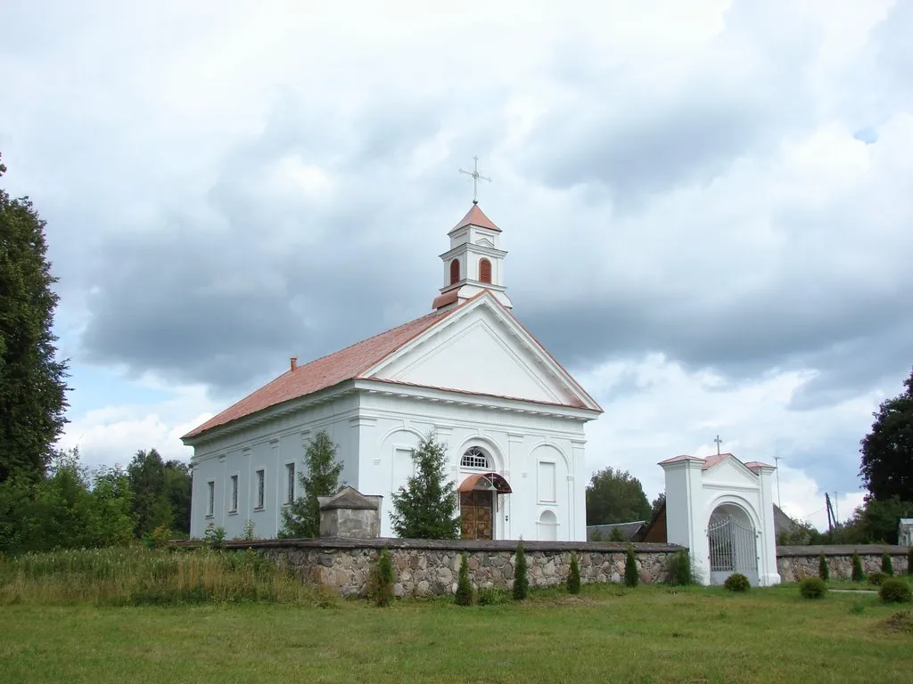 Providence of God Roman Catholic church in Rikava, Latvia