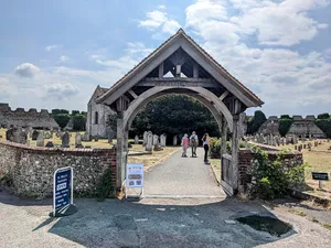 Lychgate At Entrance To St Mary's Churchyard