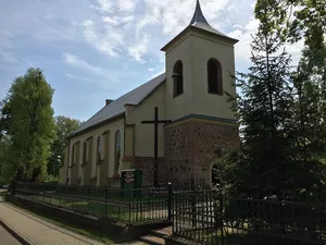 Saint Stanislaus church in Waplewo