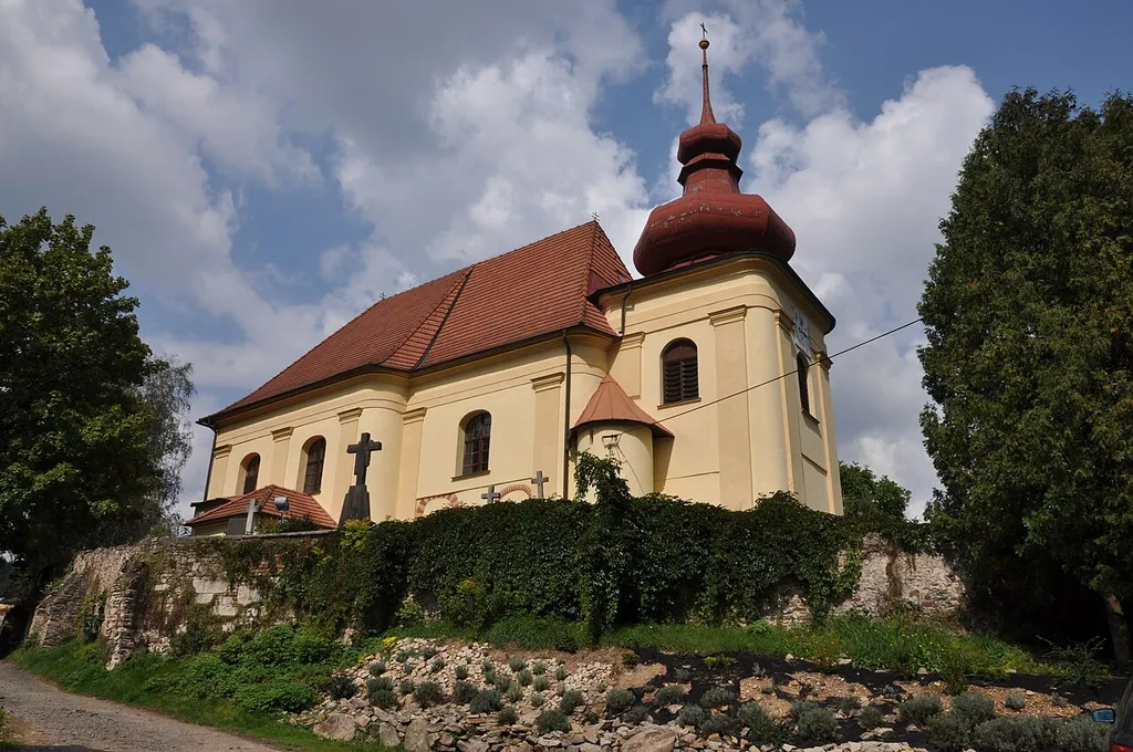 Dalečín kostel.