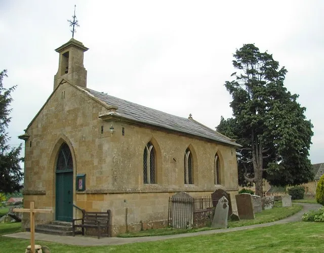 Church of England parish church of St Andrew, Aston-sub-Edge, Gloucestershire, seen from the southwest