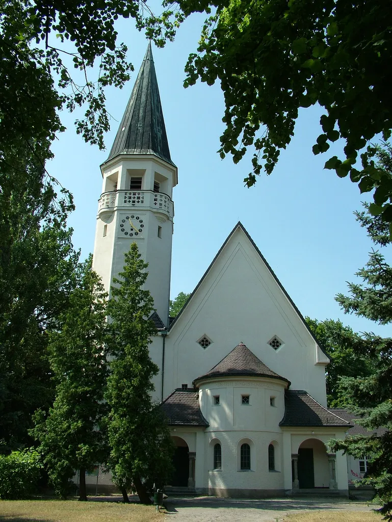 Zeuthen, Martin-Luther-Kirche This is a picture of the Brandenburger Baudenkmal (cultural heritage monument) with the ID 09140312 (Wikidata)